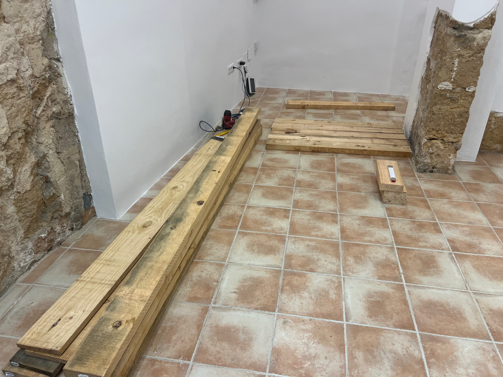 Das Holz ist da!